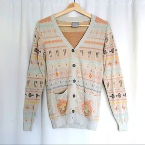 Howls Moving Castle Calcifer Cardigan